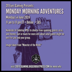 2024-06 MONDAY MORNING Monster of the Week