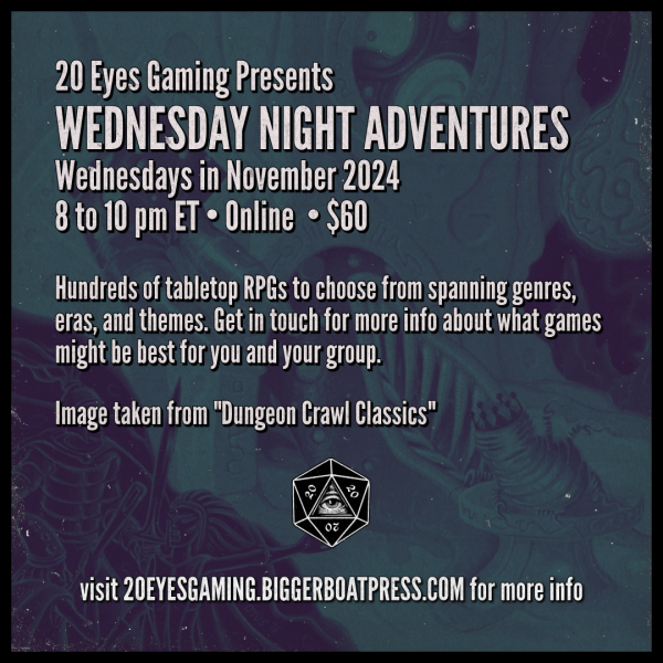 2024-11 WEDNESDAY NIGHT Dungeon Crawl Classics