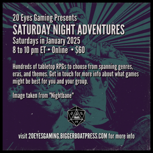 2025-01 SATURDAY NIGHT Nightbane