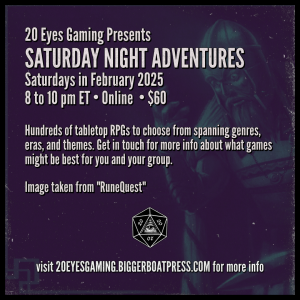 2025-02 SATURDAY NIGHT RuneQuest