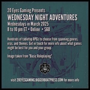 2025-03 WEDNESDAY NIGHT Basic Roleplaying