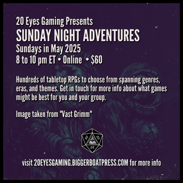 2025-05 SUNDAY NIGHT Vast Grimm