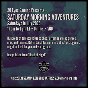 2025-07 SATURDAY MORNING Dead of Night