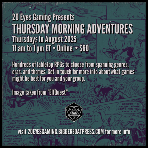 2025-08 THURSDAY MORNING ElfQuest