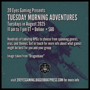 2025-08 TUESDAY MORNING Dragonbane