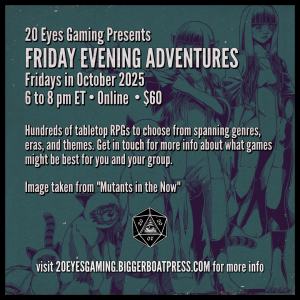 2025-10 FRIDAY EVENING Mutants in the Now