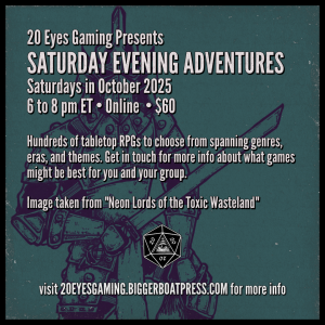 2025-10 SATURDAY EVENING Neon Lords