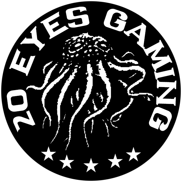 20 Eyes logo cthulhu version